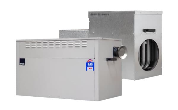 Brivis Starpro 4/5-star external gas ducted heater cabinet