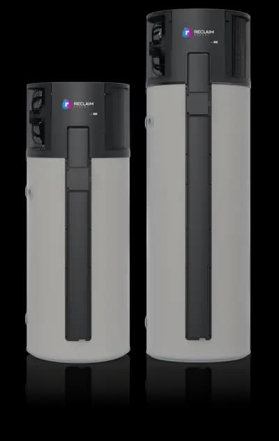 Reclaim heat pump hot water system