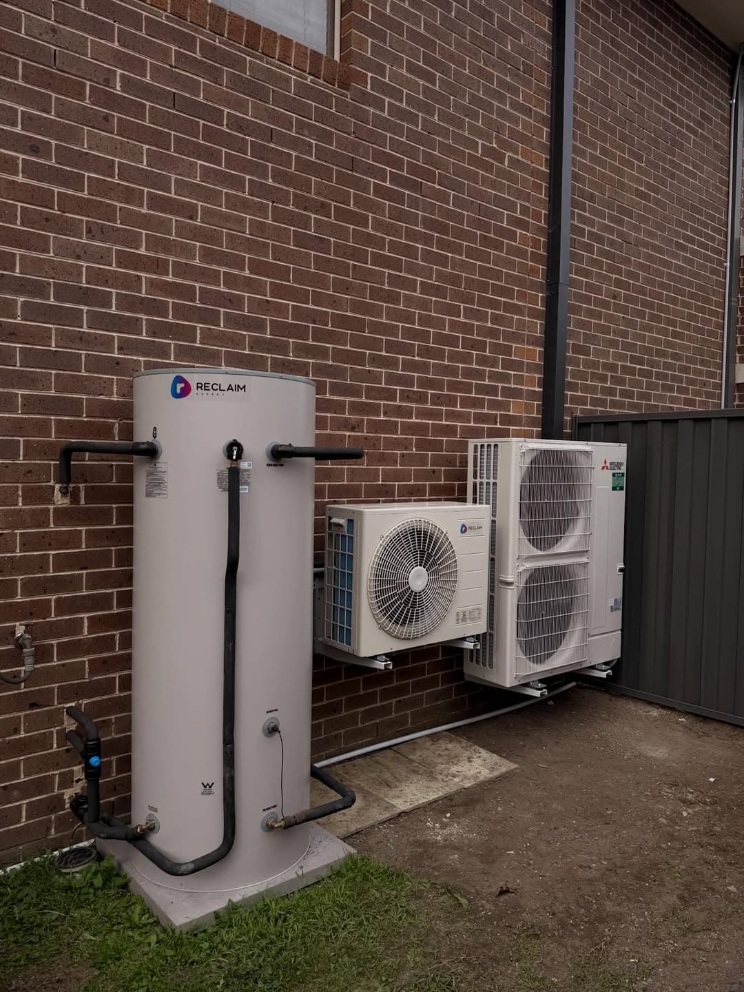 Mitsubishi Electric split system install